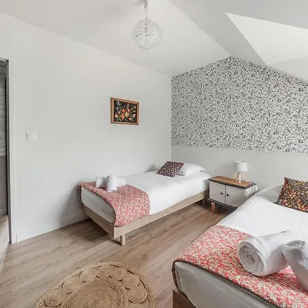 La Baie - Belle Maison De Charme -jardin/parking * 캉칼